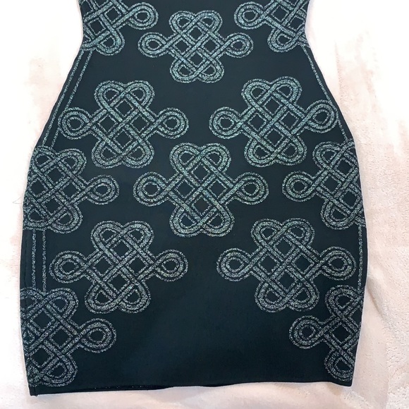 Diane von Furstenberg bodycon black dress - Picture 2 of 5